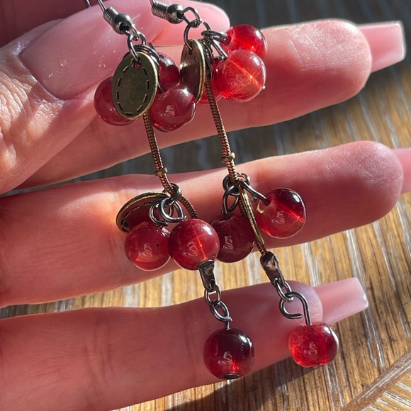 Earrings Coral - Picture 2 of 6